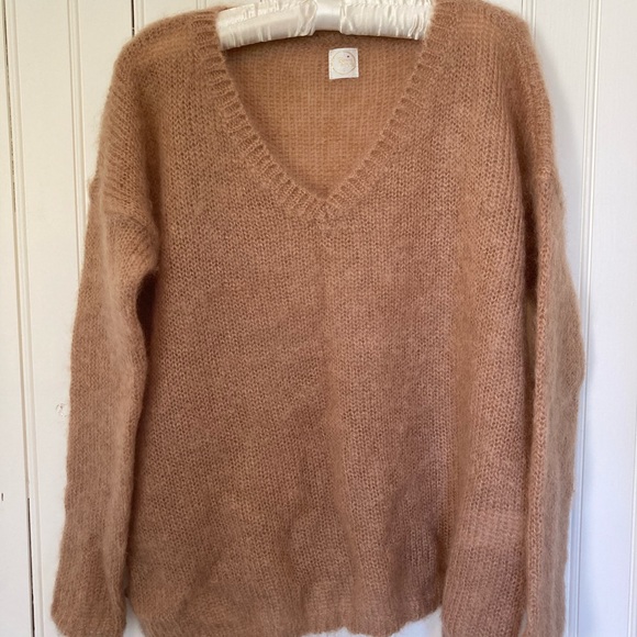 DES PETITS HAUTS Vneck sweater Size 0/XS - Picture 6 of 8
